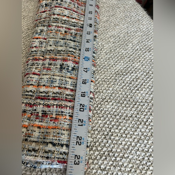 HELENE BERMAN London Multicolor Tweed Boho Classic Elegant Blazer Jacket Sz XL - Picture 13 of 14